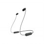 Sony WI-C100 Wireless In-Ear Headphones, Black Sony | WI-C100 | Wireless In-Ear Headphones | Wireless | In-ear | Microphone | No - 2